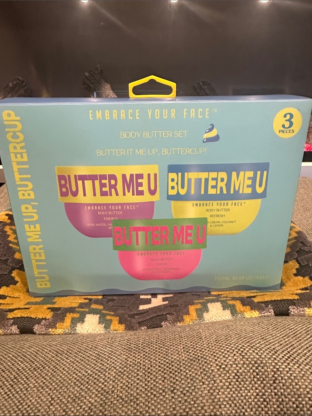 Embrace Your Face Butter Me U Body Butter 3-Piece Gift Set NEW